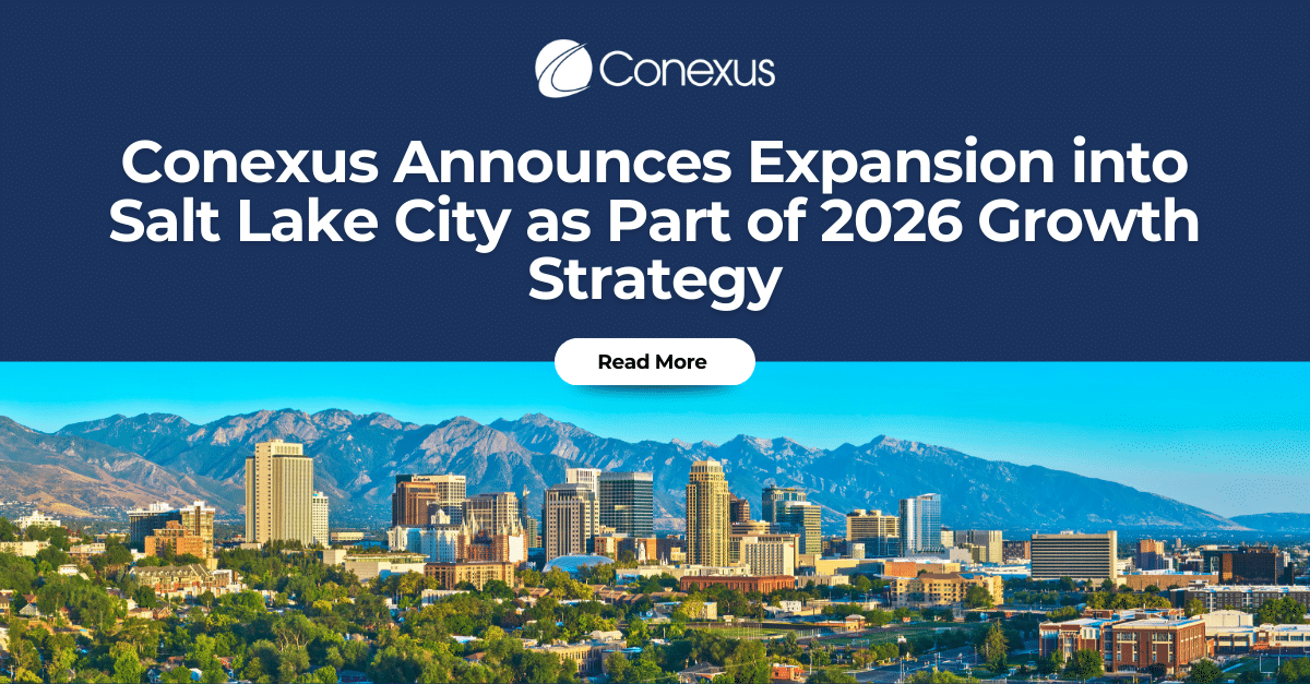 Conexus Announces Expansion into Salt Lake City