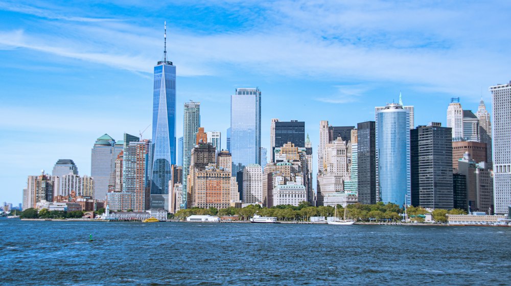 Lower Manhattan skyline