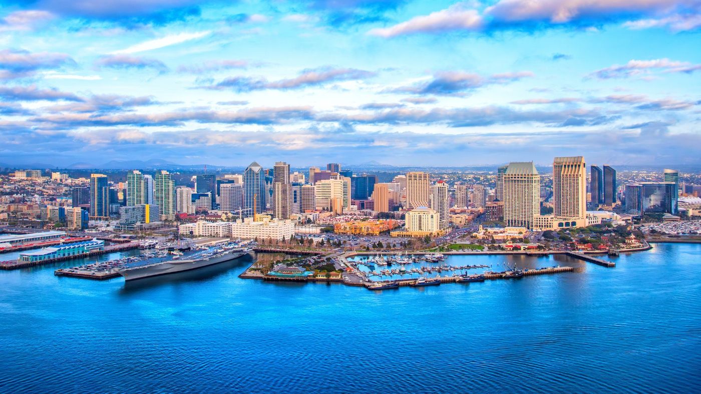 Downtown San Diego waterfront